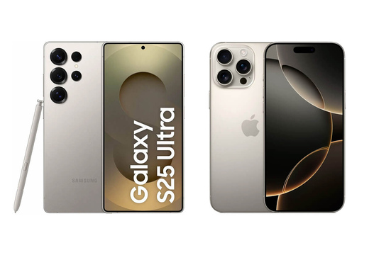Samsung Galaxy S25 Ultra против Apple iPhone 16 Pro Max